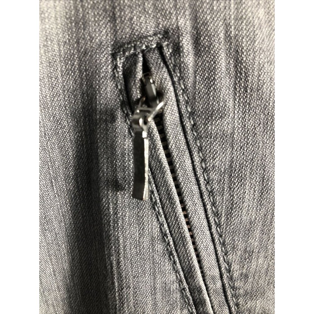 Jacky Vanilia Becky Woman's Gray Denim Trouser Pants Size 14 With Zip - Picture 12 of 16
